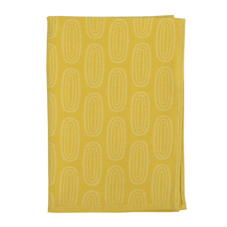 Полотенце Wild Sketch yellow, 45x70 см, Хлопок, Tkano, Россия, Wild