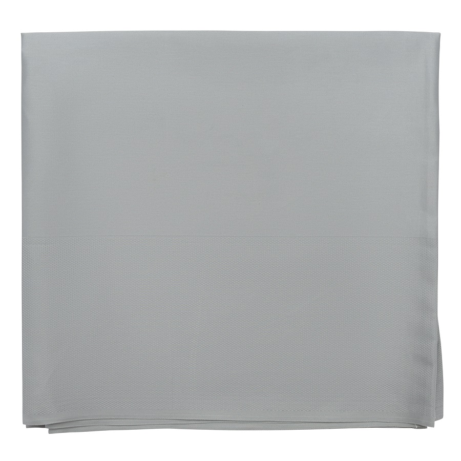Скатерть Essential classic cotton gray 180, 180х180 см, Хлопок, Tkano, Россия