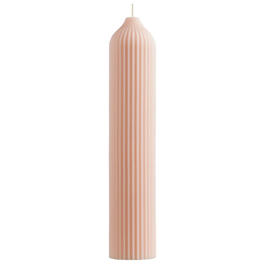Свеча Edge candle pink 26, 5 см, 26 см, Воск, Парафин, Tkano, Россия