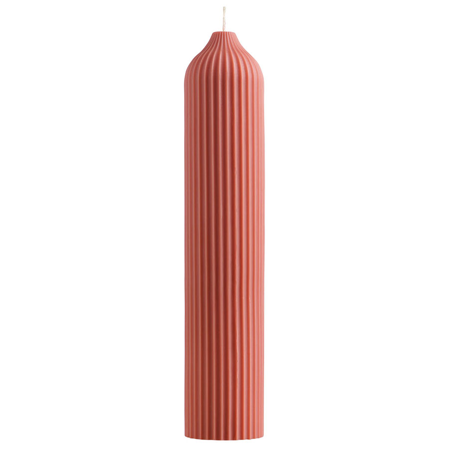 Свеча Edge candle terracotta 26, 5 см, 26 см, Воск, Парафин, Tkano, Россия