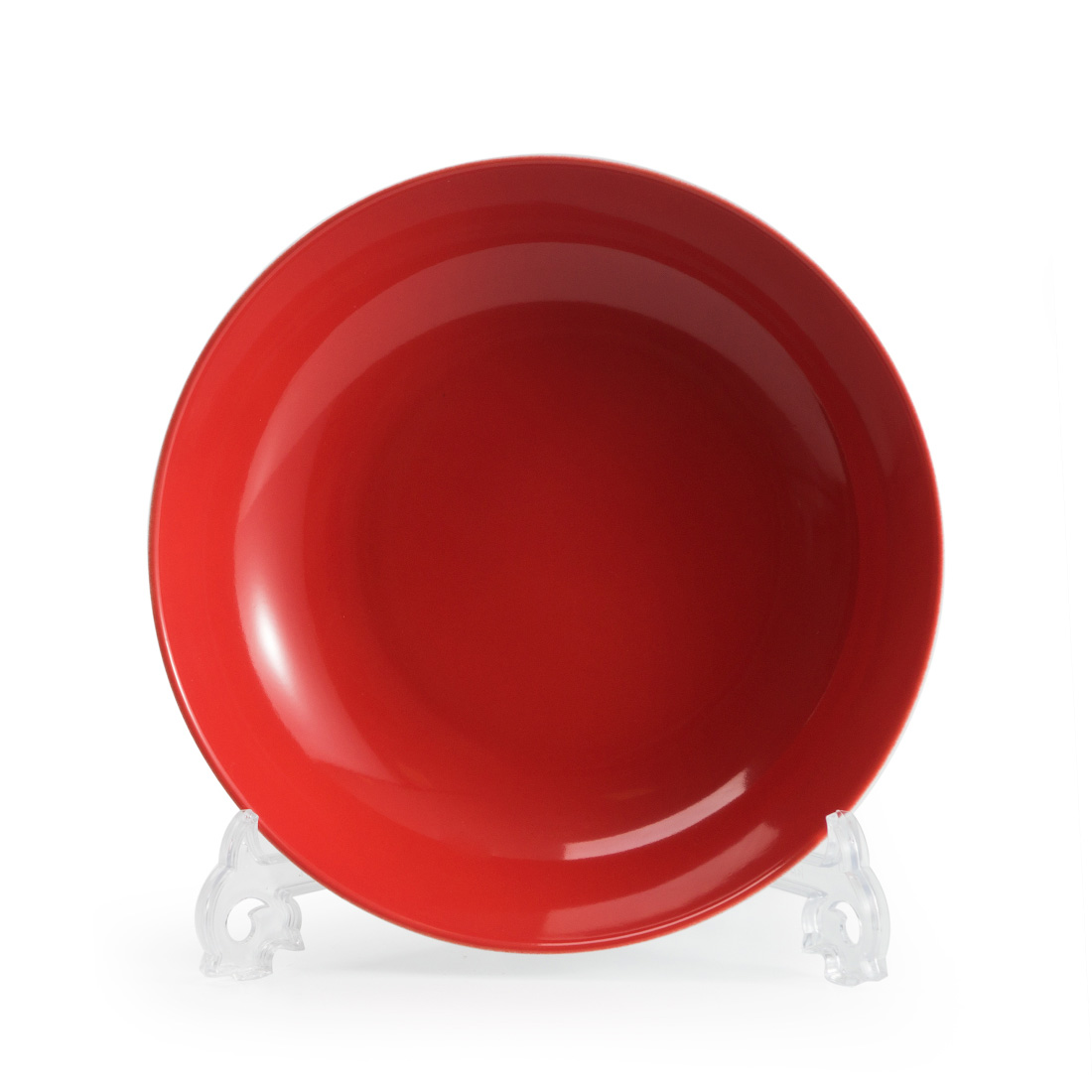 Тарелка глубокая Putoisage rouge, 23 см, Фарфор, Tunisian Porcelain