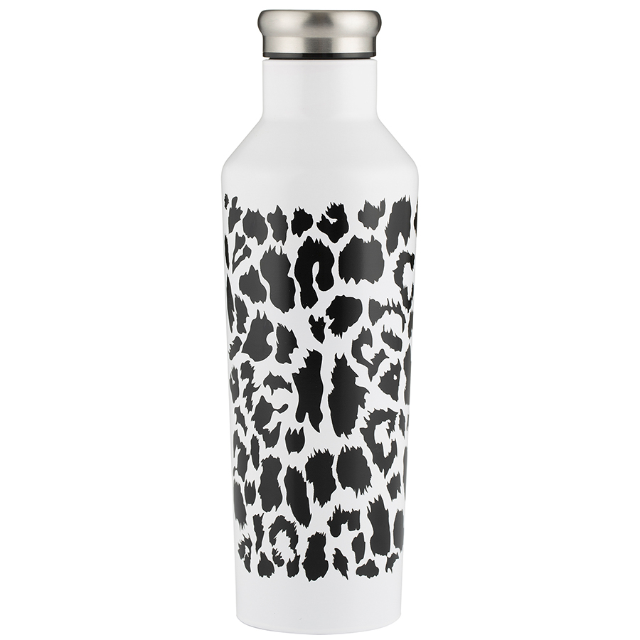 Бутылка Pure Colour Change Leopard, 800 мл, 8 см, 25 см, Нерж. сталь, TYPHOON, Великобритания, Pure