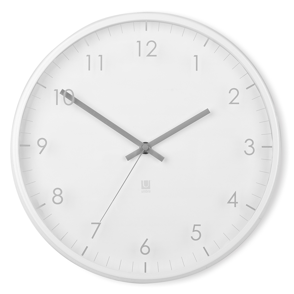 Настенные часы Pace, 32 см, Металл, Umbra
