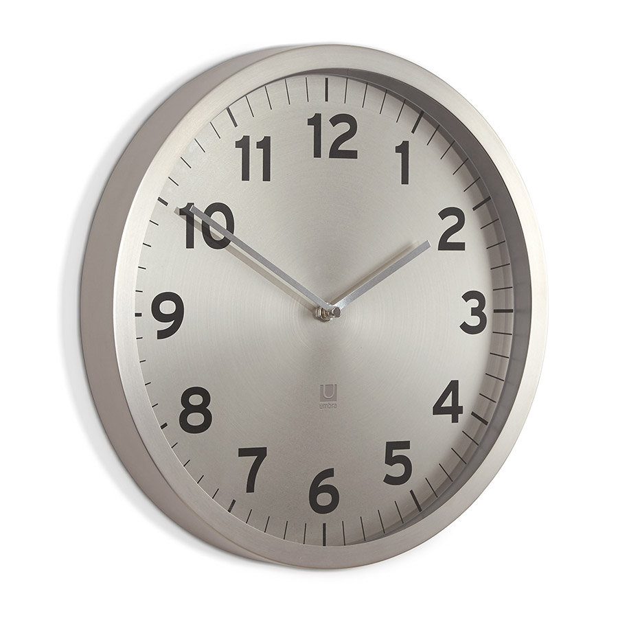 Настенные часы Anytime, 32 см, Металл, Umbra, Канада