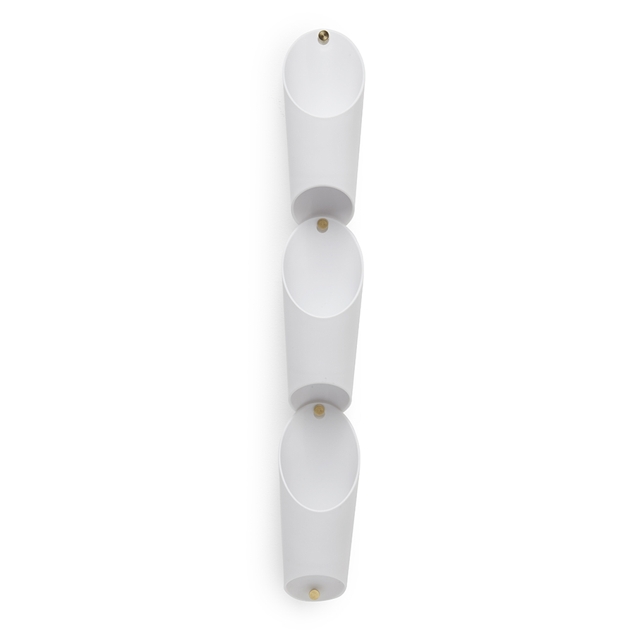 Органайзер настенный Floralink white, 25х10 см, 29 см, Пластик, Umbra, Канада