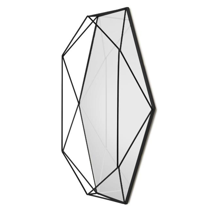 Зеркало настенное Prisma black, 43х57 см, Стекло, Umbra, Канада