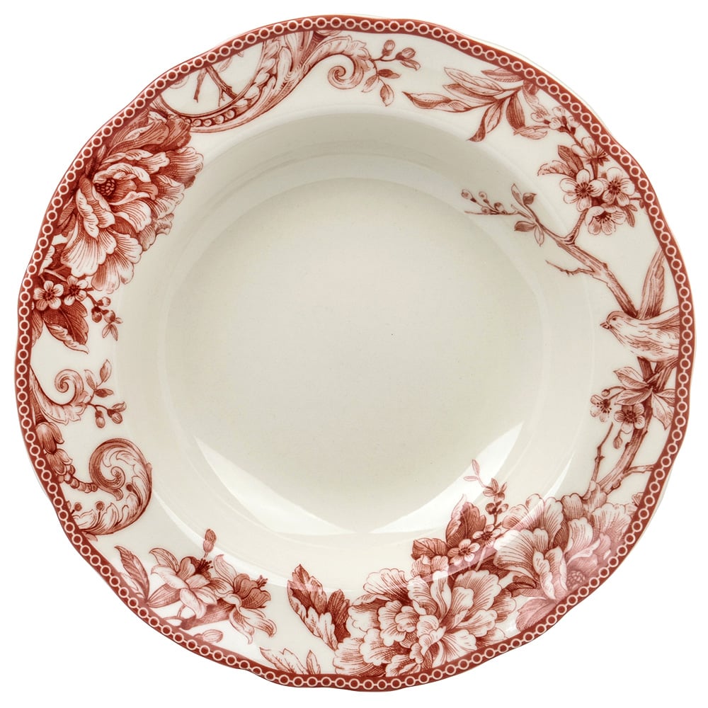 Глубокая тарелка Adelaide bordo, 24 см, Керамика, Utana Inc, Adelaide Bordo