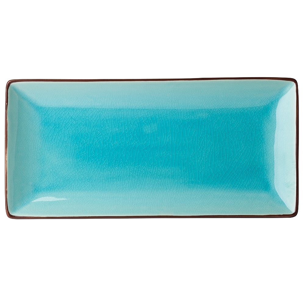 Блюдо прямоугольное Soho Blue, 32х23 см, Керамика, Utopia