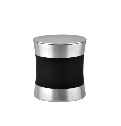 Косметическая емкость Wern black, 8 см, 8 см, Нерж. сталь, WasserKRAFT