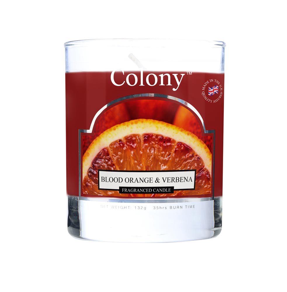 Ароматиченкая свеча Sicilian orange, 7 см, 8 см, Парафин, Wax Lyrical, Великобритания, Цитрус