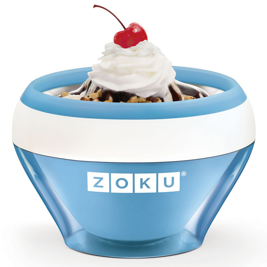 Мороженица Ice cream maker, 14 см, 9 см, Пластик, Zoku, США